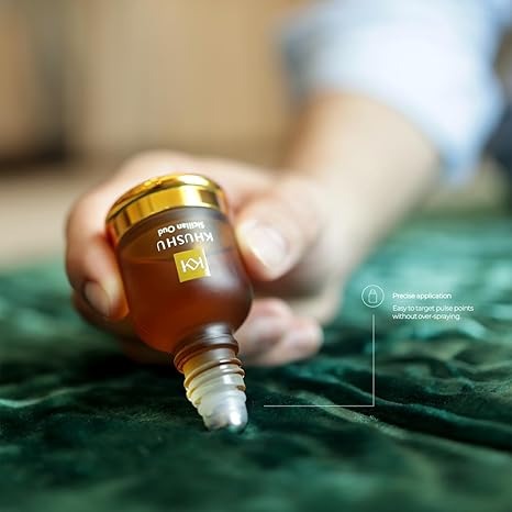 Luxury Alcohol-Free Attar Set for Salah & Daily Use – Rosa Andalusia & Sicilian Oud | Long-Lasting Islamic Fragrance Oils | Made in Italy | Pack of 2 (20ml Each)